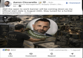 Aaron Ciccarello ° 3rd+ Operations Management | Supply Chain | Do... 6d + Connect Well the open to work banner will be coming down as my official start date is August 24th. Stay tuned for a further announcement. ...more BLACK HAWK PRODUCTION LINE - PRECISION. POWER. .PURPOSE. MISSION READY. * EVERY PART. EVERY TIME EVERY MISSION BUILT *TO - DELIVER OPENTOWORK STAY TUNED. WELL IT'S ABOUT TO HAPPEN. IT'S BEEN A ANNOUNCEMENT COMING SHORTLY AND OFFICIALLY. BUILT FOR THE MISSION 148 comments • 1 repost d 602 ៨ Like Comment Repost Send
