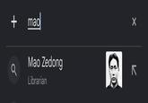 + mad Mao Zedong Librarian 71