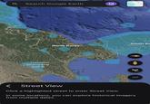 a Search Google Earth M South Ko N North Korea LIAONING Shenyang 沈阳市 300 km < Street View Click a highlighted street to enter Street View. In some locations, you can explore historical imagery from multiple dates. 2026 G ☆ 30 3D