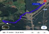 7 min VILNIUS COUNTY ALYTUS COUNTY • A 7 min 3,6 km 4704 1 000 ft 500 m 4704 === ← r ☑