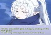 49 KB JPG >main character gets a happy ending in the first game >second game rips it all away from him
