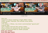 Anonymous BROKEN C64 FIX Viewer sent me a broken C64 board - Can I fix it? Sayaka's Digital Attic 247K views - 10 days ago 12/03/25(Wed)13:39:29 No.83288042 21:18 BROKEN C64 FIX Viewer sent me a broken C64 board - Can I fix it? Gary's Digital Attic 319 views 10 days ago 2 MB PNG >be me >spend 3 days making a high effort video >edit, script, memes, the whole nine yards >upload >10 views, 2 likes, my mom commented "good job" >same day >girl makes almost the same video >just smiles at camera for 30 seconds >gets recommended to 500k people f--- you simps f--- this gay earth 21:18