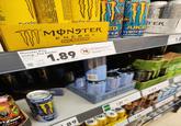 AS ESTRATION CONDENSA, SES, TRA SA RSS RSFEE Weld SLETARIN SPEN sat do marss sbrzat ORS EXTRACT PROSJEČNA wis w MONSTER ED JUICE ENERGY THE DOCTOR MONST TER ENERGY JUICE TER Monster Piće energ., The Doctor MPC 252025-1926 05L Komad 1.89 (1 Lit-3.78 €) (18) Zabranjena prodaje energet pics maloljetnim bome Sale of energy drinks FULL TH iZon ENERGY MONS 89 四 AGAN WMONSTER 189 1.08 ER 1.89 1.8