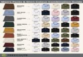 Men's Pants & Shirt Colour Combination Guide BROWN PANTS SKY BLUE PANTS CHARCOAL PANTS DARK GREEN PANTS -> MUSTARD PANTS RUST / TERRACOTTA →> PANTS OFF-WHITE / CREAM PANTS MAROON PANTS WHITE LIGHT BLUE CREAM OLIVE BLACK WHITE NAVY LIGHT PINK GREY BLACK WHITE LIGHT GREY LAVENDER SKY BLUE MAROON WHITE BEIGE LIGHT BLUE BLACK MUSTARD WHITE NAVY BLACK OLIVE LIGHT GREY WHITE BEIGE LIGHT BLUE OLIVE BLACK NAVY BLACK OLIVE BROWN SKY BLUE WHITE LIGHT GREY BLACK NAVY BEIGE DARK BLUE DENIM (SMART CASUAL) FREECULTR WHITE BLACK OLIVE CHECKED PASTEL PINK
