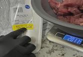 KEEP REFRIGERATED Kroger 2910523181 USDA Choice Beef for Stew Meat FP PLU 910175 NET WT. 2.32lb UNIT PRICE TOTAL PRIC 9.99 $22.18 DISTRIBUTED BY: THE KROGER CO, CINCINNATI OH 45202 $8.99 /lb. Price with Card You Save $2.32 $20.86 CO 201 lb