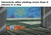 Introverts after visiting more than 2 places in a day E S