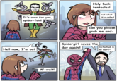 It's over for you, spider-foid! Hell naw, I'm out @Qwarz_Atarz Holy f---, tentacles! not what it's called can you please grab me and- Spidergirl saves the day again!! Octochud is no more~ W-wait! NAOW