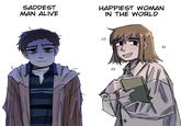 SADDEST MAN ALIVE HAPPIEST WOMAN IN THE WORLD 83