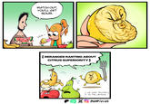 WATCH OUT, YOU'LL GET SOUR. LICK~ [DERANGED RANTING ABOUT CITRUS SUPERIORITY] ( HE WAS TALKING TO THE LEMON ) WEB TOON XOmerrivius