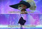 O Lesbian Space Princess England and France allied