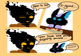 How is it? (G-good...) you look like youre enjoying yourself... MMMM- MMMM...