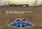 We're talking about you for the first time