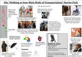 The "Walking as Your Main Mode of Transportation" Starter Pack "Just say excuse me!" Their face when you say "excuse me" and pass them: Path of idiot walking at .000001kph you're trying to pass "Ok ladies, deploy wall formation and reduce speed by 100%!" Your path "Alright lads, let's circle up and have this conversation right here in the middle of the sidewalk." A park? A track? A trail? What are those? I'm going to run on the city sidewalk and glare at you for having the audacity to get in the way of my marathon. Elderly and disabled people exempt from any frustration, take your time and let me know if you need help Not having to give a s--- about "muh gas prices!" discourse CORTISOL LEVEL Real walkers know the raincoat is far superior to the umbrella Enjoying the beauty of your city and nature, people watching Expenses: Purchase of Vehicle: Gasoline: $0 Auto Insurance: $0 Maintenance: $0 Feeling healthy and in-shape all the time "Hey there, want a face full of blue raspberry?" Stroller or "Pram" When equipped: -100% Speed -100% Awareness of Surroundings +100% Entitlement WILL be abruptly stopped in walkway or parked in middle of sidewalk "Hey there, want a face full of carcinogenic smoke?
