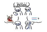 This body is a PRISON. } 85 ?