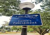 CITY OF Springfield LITTER CONTROL Adopt-a-Street NEXT 0.5 MILES Collin's Punishment STOP