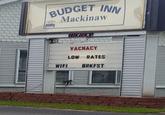 BUDGET INN Mackinaw VACAN VACNACY LOW RATES WIFI BRKFST
