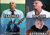 CH ICHAELS Mary #1-12 TEACHER BF DOCTOR BR Primarch made with mematic ASTRONAUT
