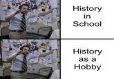 PETE 121 Gith History in School PETE th Gith History as a Hobby