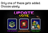 Only one of these gets added. Choose wisely. UPDATE VOTE END UPDATE FIX BEDROCK AND REMOVE MARKETPLACE ADD ALL PREVIOUS VOTE LOSERS