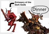 Emissary of the Dark Gods Dinner