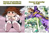 Power of gravity in My Hero Academia Power of gravity in Jojo VOD 血ジ押わ した だした上し えのげを 今 承太 話を撃 来た 感じた 感ん来銛り今