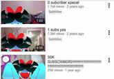 uroraswebworld 1:03 0 subcriber specal 1.1M views - 2 years ago Subtitles 0:59 1 subs yas 1.3M views - 2 years ago Subtitles 50K SUBSCRIBERS!!! 29K views 1 year ago B