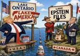 LAKE ONTARIO LAKE AMERICA LAKE EPSTEIN FILES Body MAKE LAKES GREAT AGAIN! EH? TRUTH MATTERS U.S.A. THE BORDER (SORT OF) CANADA