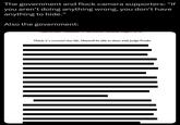 The government and flock camera supporters: “If you aren't doing anything wrong, you don't have anything to hide." Also the government: Case 20-3061, Document 17, 09/10/2020, 2928288, Page11 of 15 Third, it's essential that Ms. Maxwell be able to share with Judge Preska