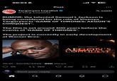 00:03 A Post ا. 80 Targaryen Loyalist @Targ_Loyalist X.com RUMOR: the talented Samuel L Jackson is being considered for the role of Visenya Targaryen in 'GAME OF THRONES: AEGON'S CONQUEST'. The film is set around 300 years before the events of 'GAME OF THRONES'. The project is currently in early development at Warner Bros. 19:41.30/08/2026 86K Views 55 160 Post your reply GAME OF THRONES AEGON'S CONQUEST 2,3K ☐ 86 ↑ Q 0 о