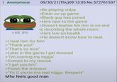 Anonymous 3 KB JPG 09/30/21(Thu)09:13:05 No.572761537 >Be playing vidya >Enter co op game >Black guy has joined >He's new to the game >Doesn't realise his mic is on and is recording the whole room. >He's low on health >He doesn't know how to heal. >I heal him for him >"Thank you!" >"That's so nice" >Later in the game I get downed >"I'm coming my n----" >Comes to my rescue >"I got you bro" >Finish the mission >"Yo G you're ma real n----. Respect" Mfw feels good man