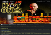 FIRST WE FEAST™ PRESENTS My HOT ONES TM SEASON FIFTEEN tastefu HOT ONES CLASSIC SAUCE SO/12 NOT ONES, HOT SAUCE CLASSIC Calientes HOTSAUCE MOY ONES HOTESTS BRAIN BURNER HOT ONES Calientes HOT ONES not exte THE LAST DAS THE LAST DA XX KOTONEL APOLLO Anonymous 08/30/26(Sun)17:30:44 No.222883213 ►>>222883301 >>222884893 >Talk shows back then >"If Heaven exists, what would you like to hear God say when you arrive at the pearly gates?" >Talk shows now >HAHA TRY THIS SUPER DUPER HOT 'N SPICY SAUCE AND TELL US HOW YOU GOT INTO ACTING??? >>222883213 (OP). >>Talk shows back then >>"We see you as profound observers of life. Tell us great wisdom, oh you actor." >>Talk shows now >>YOU'RE A F------ F--! NO ONE CARES WHAT YOU THINK, HURT YOURSELF FOR OUR AMUSEMENT! What's the problem?