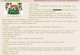Anonymous 307 KB PNG 08/25/26(Tue)17:54:02 No.85424447 >be me >in train station trying to charge my phone >a million normien so im uncomfortable around me >suddenly broccoli haired 7' tall chad starts talking to me because i got in between him and his group of stacies to charge my phone >he tells me "woah bro i totally didn't see you it's like you spawned in a videogame!" >"ok" >"you don't get the reference? spawn like in a videogame?" >"no" (i did but i thought he'd bother me less if i said no) >he then asks me "what are you listening to with your headphones?" >"a video" >"ohh cool cool, like a podcast" >"ok" >nail in the coffin; he tells me "ohhh wait you're nonchalant aren't you!" >"ok" >his group of stacies were previously smiling, however now their faces are completely square dotted with two large frowns >they leave