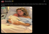 Drama Alert DramaAlert @DramaAlert Controversial adult creator Bonnie Blue welcomes her first child into the world.