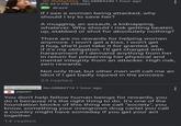 ID: WyMgA66g No.68884240 1 hour ago JPG 34.0 KiB 559x664 Brazil If I see a woman being attacked, why should I try to save her? A mugging, an assault, a kidnapping, whatever. Why should I risk getting beaten up, stabbed or shot for absolutely nothing? There are no rewards for helping women anymore. I won't get a kiss, I won't get a hug, she'll just take it for granted, as if it's my obligation. I'll get charged with harassment if I demand anything from her in return for preserving her physical and mental integrity from an attacker. High risk, zero rewards. Not only that, but other men will call me an idiot if I get badly injured in the process. 23 replies ID: npPQVvrp No.68884716 1 hour ago Japan You don't help fellow human beings for rewards, you do it because it's the right thing to do. It's one of the foundation blocks of this thing we call "society", you know, something your overgrown drug cartel you call a country might have someday if you get your act together. 14 replies