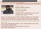 Why can't cops just be at peace with nature like the rest of us? Why can't cops just be at peac(...) FOLICE HOLL 67 KB JPG 09/03/26(Thu)18:40:52 No.85490023 >Wolf. Bark. BANG BANG BANG >yip yip rrrr yip F--- this BANG >acorn falls Unload full magazine in your own vehicle with a guy inside. >HeeHaw. Huff Hop over the fence built for baby petting zoo animals, break multiple laws in the process, tase the suspect and shoot a bullet through the skull for good measure. >Look brother, I'm just trying to buy some smokes. ya feel me? ON THE GROUND NOW! YOU HEAR ME! ON THE F------ GROUND! Joe, get the stick, I wanna take my time. ON THE GROUND!
