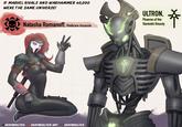 IF MARVEL RIVALS AND WARHAMMER 40,000 WERE THE SAME UNIVERSE! Natasha Romanoff, Vindicare Assassin × GRAYSKULLTEA GRAYSKULLTEA-ART GRAYSKULLTEA ULTRON. Phaeron of the Starkekh Dinasty -