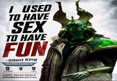 I USED TO HAVE SEX TO HAVE FUN -Silent King WARHAMMER 40.000 AND NOW | CAN'T DON'T MAKE DEALS WITH UNKNOWN ENTITIES.