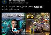 T.H Thehemisphere @thehemisphere20 No Al used here, just pure Chaos schizophrenia Sheeple Q AN ANONOMOUS DISCLOSURE OF INFORMATION TO TAKE DOWN THE DEEP STATE CABAL NBC OX WS 60 NSA CIA DEEP STATE