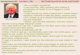 Anonymous (ID: 6TE7R9S1)! 803 KB PNG 08/13/26(Thu)16:52:44 No.540732397 >Be a straight republican >Last evening, after passing bills making it punishable by death to be a f----- in north carolina >I was driving my Tesla Cybertruck TM home when I realised I needed to take big stinky Obama (s---). >So I pulled up at a nearby international airport to use the restroom. >When I got into the restroom, into the cubicle, I met two young illegal Mexican males. >As I was about to call ICE, I slipped on the floor and in the confusion, I pulled down one their pants. >Then my clothes accidentally fell off >When I tried to get up, I accidentally back onto one of the guys, and I regret to say, a part of his body entered mine. >I then lost balance and fell face first again, and a part of the other guys body, entered mine. >I was in a position I later found (on the internet) out was called a "spit roast." >And then, by coincidence, both of the men began to seizure and I regret to inform you that parts of their bodies started leaving and re- entering mine. >At this point, security arrived and I can see how the events could've been misconstrued.