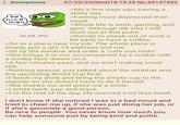 Anonymous be (nice man 36 KB JPG 07/22/26(Wed)18:19:25 No.85147432 >Me a few days ago, having a s----- day. >Feeling more depressed than usual. >Whole life is work, gaming, and gym. Although idk why I still work out at this point. >Decide to sneak out of work a bit early to have a coffee. >Go to a place near my job. The whole place is empty, just a qt3.14 waitress and me. >Sit by the window and order a "cafe con hielo". >She brings it to me, accompanied by a cookie with a smiley face drawn on it. >A few minutes pass, and we start making small talk. >Nothing special, just talked about the weather and the upcoming World Cup final. >I finish my drink and bring the empty cup to the register so she doesn't have to do it herself. >She thanks me and gives me a smile. >I smile back, pay, and leave. >For the rest of the day, life seemed a lot less bleak. I don't know if she noticed I was in a bad mood and tried to cheer me up, if she was just doing her job, or if she's genuinely a good person. Be nice to people. You never know how much you can help someone just by being kind and polite.
