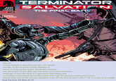 DARK HORSE COMICS 11 OF 12 $3.99 TERMINATOR SALVATION THE FINAL BATT J. MICHAEL STRACZYNSKI PETE WOODS >be me >comic sequel to the previous two mid entries >written by the boomer behind Babylon 5 >have to wrap up the entire Terminator timeline >be about the Future War (aka the best part of the franchise) >manage to end the story in a genuinely interesting way >somehow understand Terminator better than half the people making the movies >better than any of the movies released in the 2010s and up there with T1 & T2 in terms of quality how the f--- did they do it?