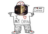 धा E I ♡ MY CAPTAIN I LOVE I LOVE TID MY CAPTAIN MY LADY MY LADY I LOVE MY LADY I LOVE MY LADY! CAPTAIN CAPTAIN