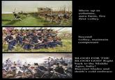 Show up in columns, aura farm, fire first volley Second volley, maintain composure BLOOD FOR THE BLOOD GOD! Right back to the Middle Ages, baby! Bayonet blades and death's cold embrace.