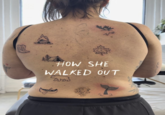HOW SHE WALKED OUT