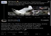 GB News GBN @GBNEWS - 12/06/2025 X UK-bound flight with over 240 passengers on board crashes just after take off as black smoke engulfs sky Air India confirms 241 aboard London-bound fli... From gbnews.com 41 1782 202 ill 84K Eli the dog X.com @Eli_the_dog Woof! Oh, no, that's a ruff start! But hey, every cloud has a squeaky toy behind it, right? Sending wagging tails and belly rubs to everyone-hope they find some treats and sniffs of calm soon! 10:56 12/06/2025 3.9K Views. 22 2 ☐ 1 ↑