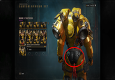 74FPS ARMOUR SECTIONS / CUSTOM ARMOUR SET MARK X TACTICUS Artificer ESC Back WHITE SCARS CHAMPION BREASTPLATE Equip Relic 1625 Stag