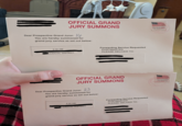 OFFICIAL GRAND JURY SUMMONS Dear Prospective Grand Juror: 16 You are hereby summoned for grand jury service as set out below: 9:30 AM JUDICIAL DISTRICT S Forwarding Service Requested POSTMASTER PLEASE DELIVER TO: OFFICIAL GRAND JURY SUMMONS Dear Prospective Grand Juror: 23 You are hereby summoned for grand jury service as set out below: 9:30 AM O JUDICIAL DISTRICT Forwarding Service Requested POSTMASTER PLEASE DELIVER TO: OUR UNITED STATES UNITED STATES OF AMERICK FOREVERSA