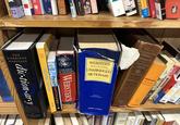 in Underlined Disney PRESS S kaboom! of F لنا g Volume I PHER HART LL THE AMERICAN HERITAGE 肉 MORE FRENCH SLANGUAGE Grammatik SCHLER Palestine- GAN COLLEGE DICTIONARY WEBSTER'S NEW UNIVERSAL UNABRIDGED DICTIONARY Pschyrembe Klinisches WEBSTER'S French DeMYSTIFieD Beginning Cherokee OKLAHOMA dic-tion-ary DORSET & BABER SEA CAPTAINS Wirt ROBERT THE