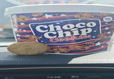 Choco Chip flavoured Cookies Ted's averites SD 12:58 125g 125