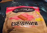 MAKES IT BETTER SINCE 1927 Dwirell Lea SOFT & DELICIOUS AUSTRALIAN LICORICE PINK LEMONADE LEMONADE FLAVORED WITH MANATURAL FLAVORS NetWt.7 oz/00 g) SMDS